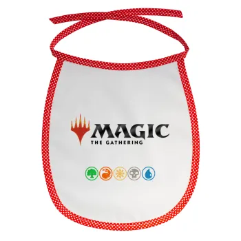 Magic the Gathering, Σαλιάρα μωρού αλέκιαστη με κορδόνι Κόκκινη