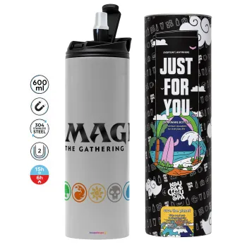 Magic the Gathering, Tumbler stainless steel GREY 600ml