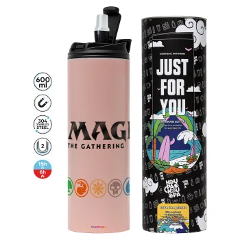 Magic the Gathering, Tumbler stainless steel PINK 600ml