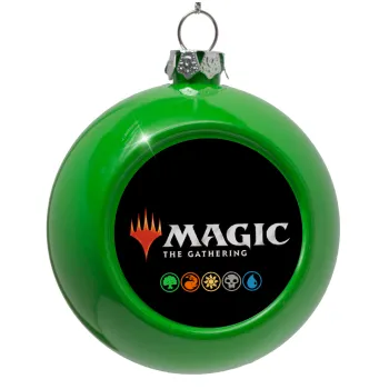 Magic the Gathering, Green Christmas tree ornament bauble 8cm