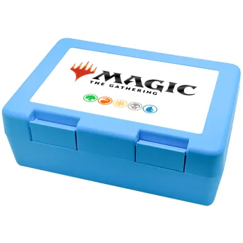 Magic the Gathering, Children's cookie container LIGHT BLUE 185x128x65mm (BPA free plastic)