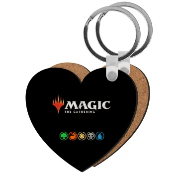 Magic the Gathering, Μπρελόκ Ξύλινο καρδιά MDF