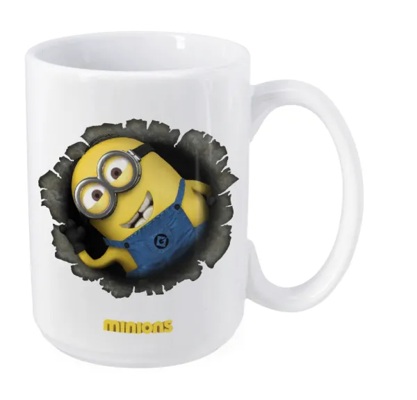 Minions hi — Mega mug, ceramic, 450ml