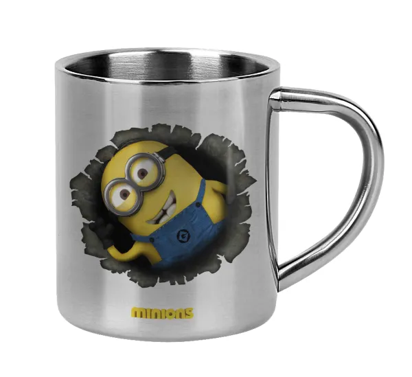 Minions hi — Mug Stainless steel double wall 300ml