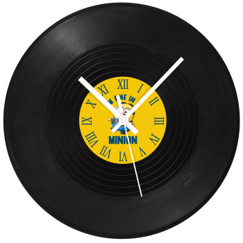 I'm one in a minion, Ρολόι τοίχου Βινύλιο (30cm)