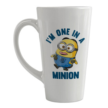 I'm one in a minion, Κούπα κωνική Latte Μεγάλη, κεραμική, 450ml