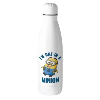 I'm one in a minion, Μεταλλικό παγούρι θερμός (Stainless steel), 500ml