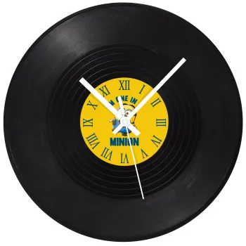 I'm one in a minion, Ρολόι τοίχου Βινύλιο (30cm)