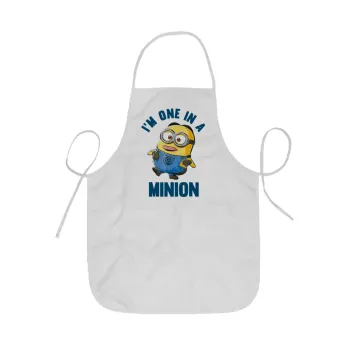 I'm one in a minion, Ποδιά Σεφ ολόσωμη κοντή  Παιδική (44x62cm)