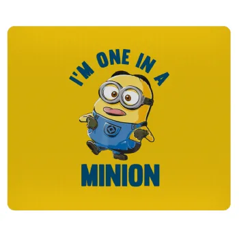 I'm one in a minion, Mousepad rect 23x19cm