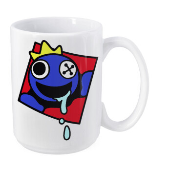 Blue, Rainbow friends, Κούπα Mega, κεραμική, 450ml