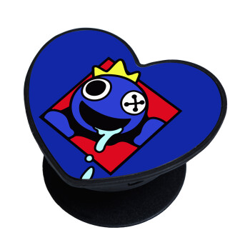 Blue, Rainbow friends, Phone Holders Stand  καρδιά Μαύρο Βάση Στήριξης Κινητού στο Χέρι