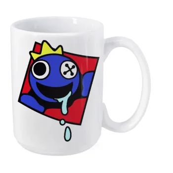 Blue, Rainbow friends, Κούπα Mega, κεραμική, 450ml