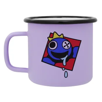 Blue, Rainbow friends, Κούπα Μεταλλική εμαγιέ ΜΑΤ Light Pastel Purple 360ml