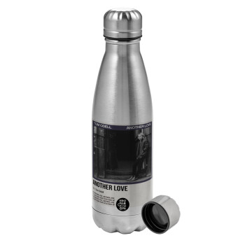 Tom Odell, another love, Metallic water bottle, stainless steel, 750ml