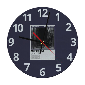 Tom Odell, another love, Ρολόι τοίχου γυάλινο (30cm)