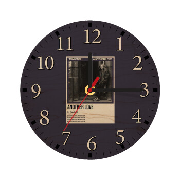Tom Odell, another love, Ρολόι τοίχου ξύλινο plywood (20cm)