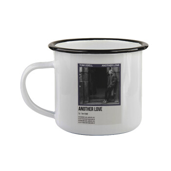 Tom Odell, another love, Κούπα εμαγιέ με μαύρο χείλος 360ml