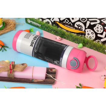 Tom Odell, another love, Πασχαλινή Λαμπάδα με Παιδικό παγούρι θερμό, ανοξείδωτο, με καλαμάκι ασφαλείας, ΡΟΖ (500ml)