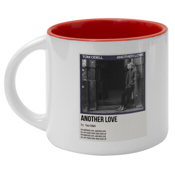 Tom Odell, another love, Κούπα κεραμική 400ml Λευκή/Κόκκινη