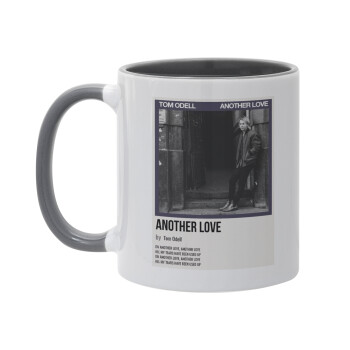 Tom Odell, another love, Mug colored grey, ceramic, 330ml