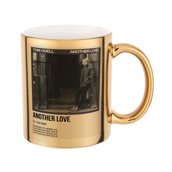 Tom Odell, another love, Mug ceramic, gold mirror, 330ml