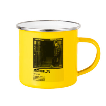 Tom Odell, another love, Yellow Enamel Metallic Cup 360ml