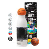 Bascetball Metal mug thermos, double wall, 550ml