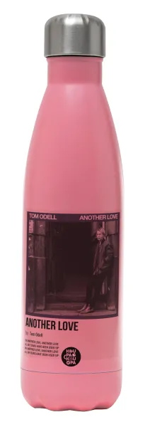 Tom Odell — Μεταλλικό παγούρι θερμός Ροζ Ματ (Stainless steel), διπλού τοιχώματος, 500ml