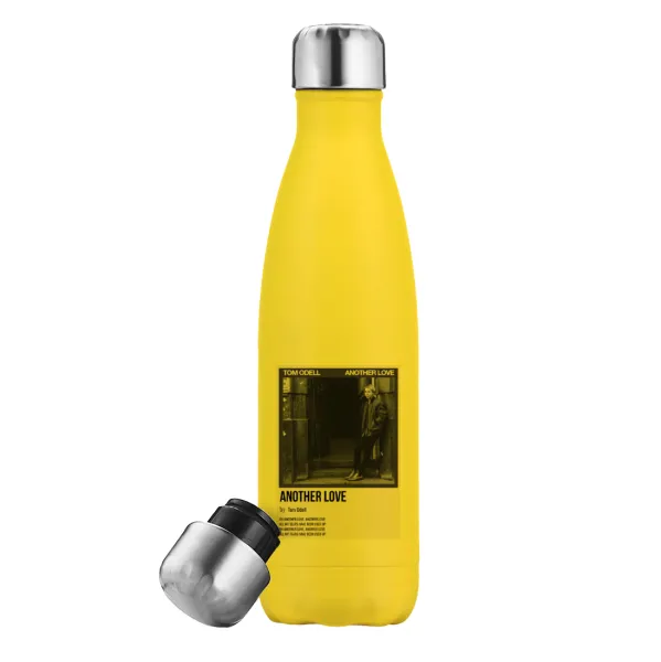 Tom Odell — Yellow Stainless Steel Metallic Thermos, double-walled, 500ml