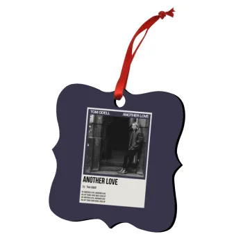 Tom Odell, another love, Christmas ornament polygon wooden 7.5cm