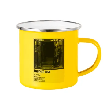 Tom Odell, another love, Yellow Enamel Metallic Cup 360ml