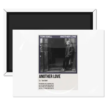 Tom Odell, another love, Ορθογώνιο μαγνητάκι ψυγείου διάστασης 9x6cm