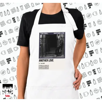 Tom Odell, another love, Ποδιά μακριά Σεφ ολόσωμη με τσέπες white (ΕΝΗΛΙΚΩΝ)