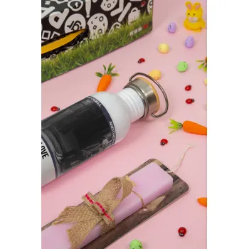 Tom Odell, another love, Πασχαλινή Λαμπάδα με παγούρι μεταλλικό (620ml, stainless steel) & κερί αρωματικό πλακέ (30cm) (ΡΟΖ)