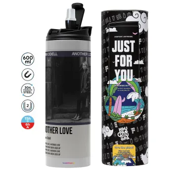 Tom Odell, another love, Tumbler stainless steel GREY 600ml