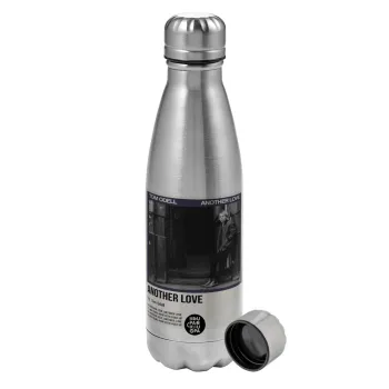 Tom Odell, another love, Metallic water bottle, stainless steel, 750ml