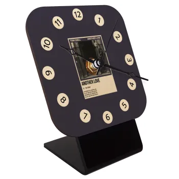 Tom Odell, another love, Quartz Table clock in natural wood (10cm)