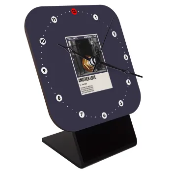 Tom Odell, another love, Επιτραπέζιο ρολόι ξύλινο με δείκτες (10cm)