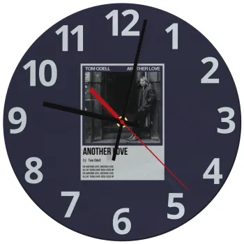 Tom Odell, another love, Ρολόι τοίχου γυάλινο (30cm)