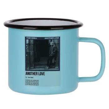 Tom Odell, another love, Κούπα Μεταλλική εμαγιέ ΜΑΤ σιέλ 360ml