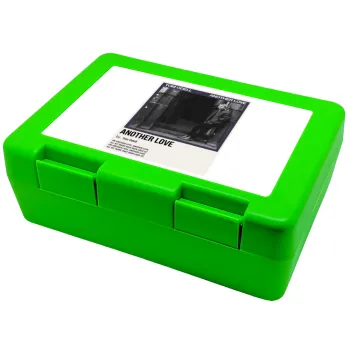 Tom Odell, another love, Παιδικό δοχείο κολατσιού ΠΡΑΣΙΝΟ 185x128x65mm (BPA free πλαστικό)