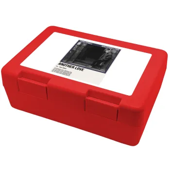 Tom Odell, another love, Children's cookie container RED 185x128x65mm (BPA free plastic)