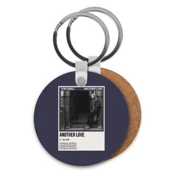 Tom Odell, another love, Μπρελόκ Ξύλινο στρογγυλό MDF Φ5cm