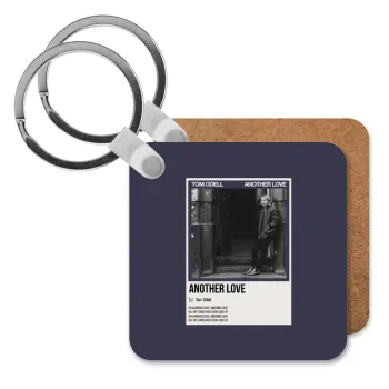 Tom Odell, another love, Μπρελόκ Ξύλινο τετράγωνο MDF