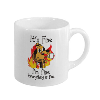 It's Fine I'm Fine Everything Is Fine, Κουπάκι κεραμικό, για espresso 150ml