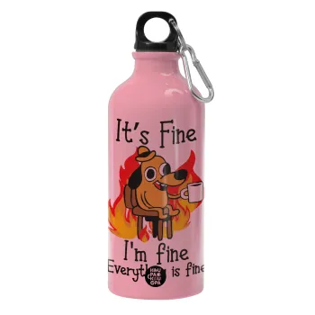 It's Fine I'm Fine Everything Is Fine, Water bottle 600ml