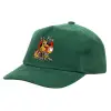 Children's Baseball Cap, 100% Cotton Drill, GREEN (COTTON, CHILDREN'S, ONE SIZE)