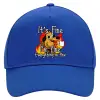 Ultimate Adult Hat BLUE, (100% COTTON DRILL, ADULT, UNISEX, ONE SIZE)