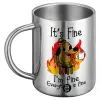 BIG Mug Stainless steel double wall (450ml)